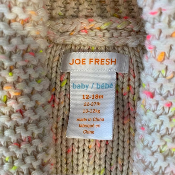 3/$20. Joe Fresh knit cardigan - Picture 3 of 3